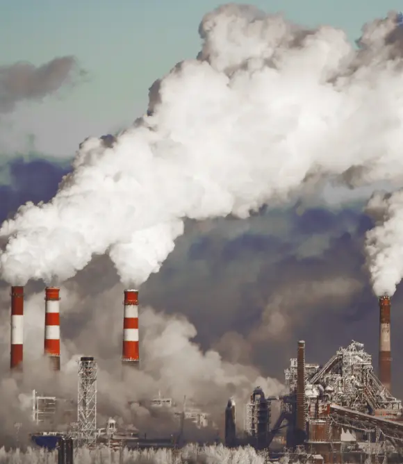 Contaminación por humos de chimeneas